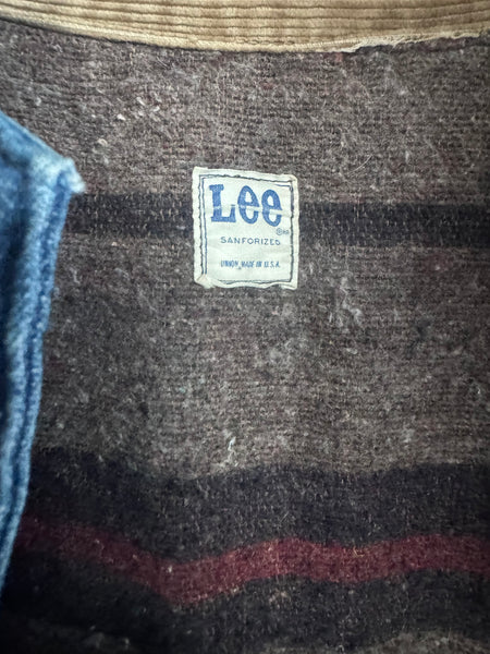 70s Lee Denim Lined Chore Jacket