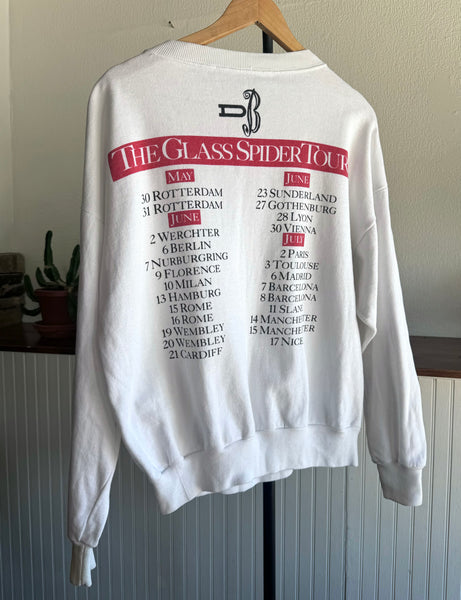 80s Bowie Glass Spider Tour Sweatshirt