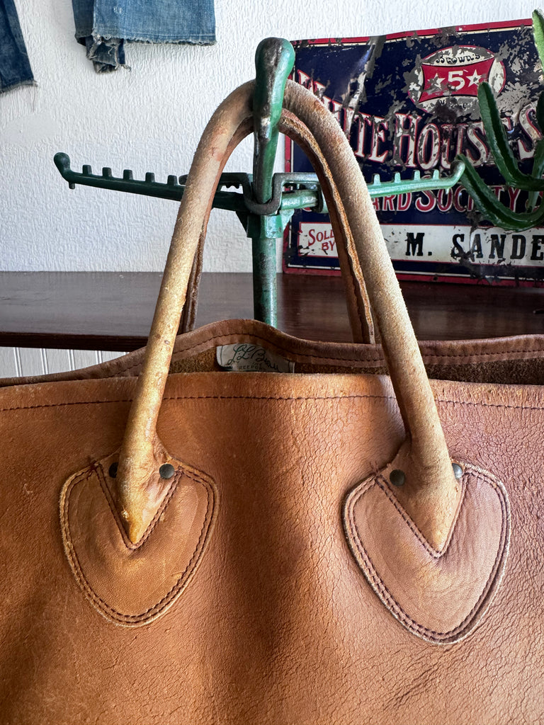 1960s LL Bean Leather Tote – The Magnolia Vintage Co.