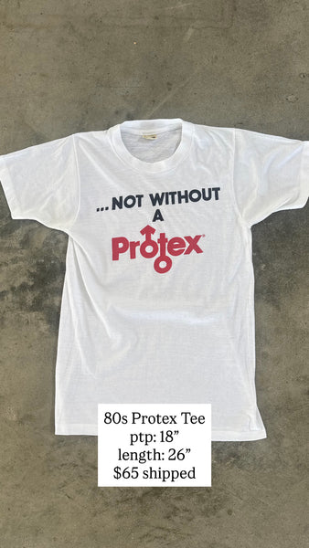 80s Protex Condom Tshirt