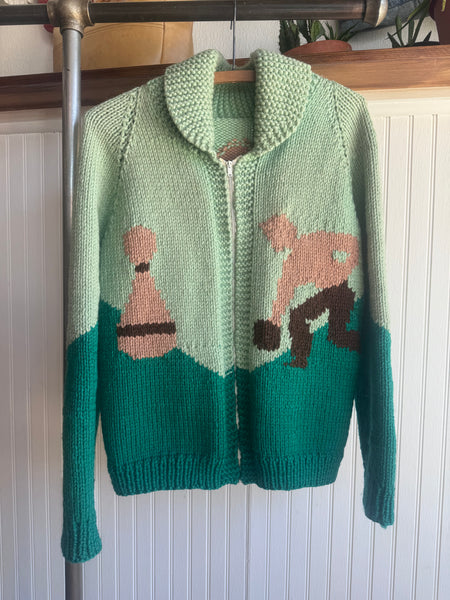 Hand-knit Bowling Sweater – The Magnolia Vintage Co.