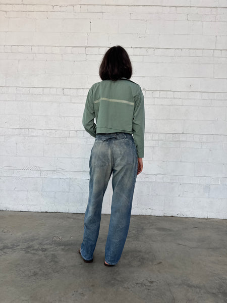 1960s Fishing Jacket Cropped Tactical