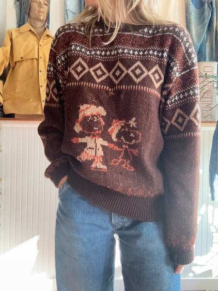 70s Snoopy Sweater