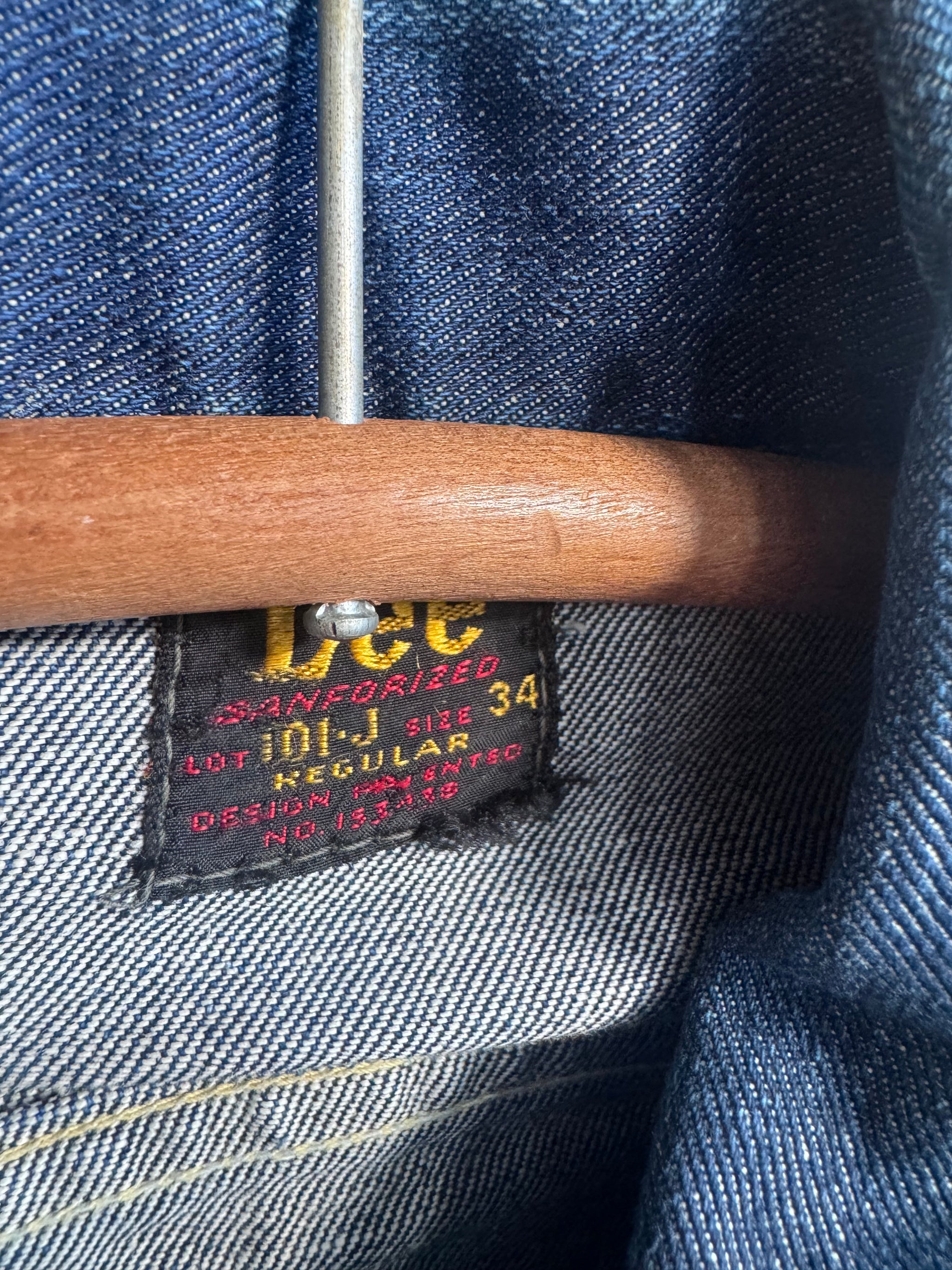 1950s Lee 101J Denim Jacket – The Magnolia Vintage Co. 1950s Lee 101J Denim Jacket – The Magnolia Vintage Co.