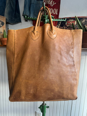 1960s LL Bean Leather Tote