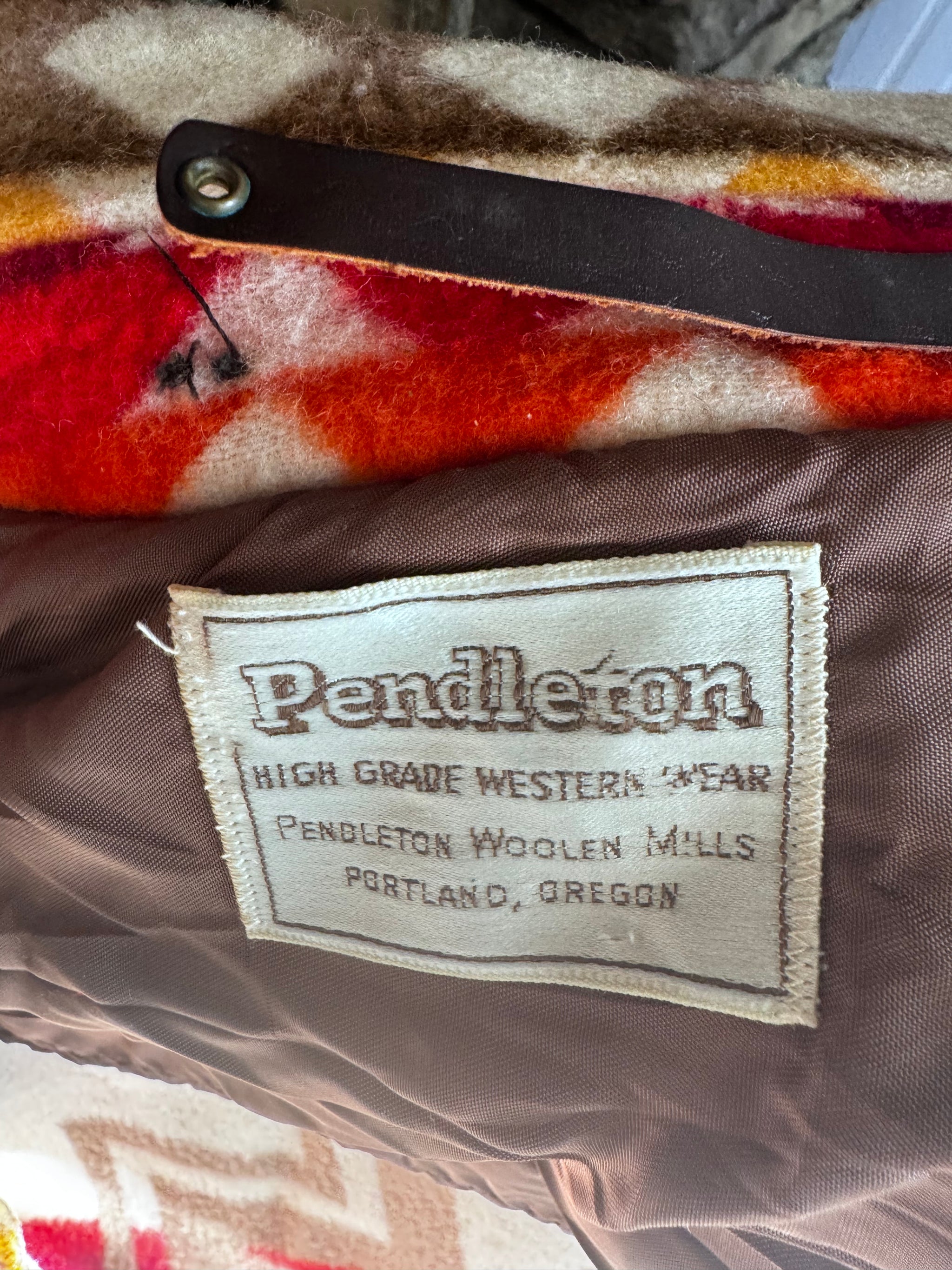 Top Vntg pendleton Highgrade western wear