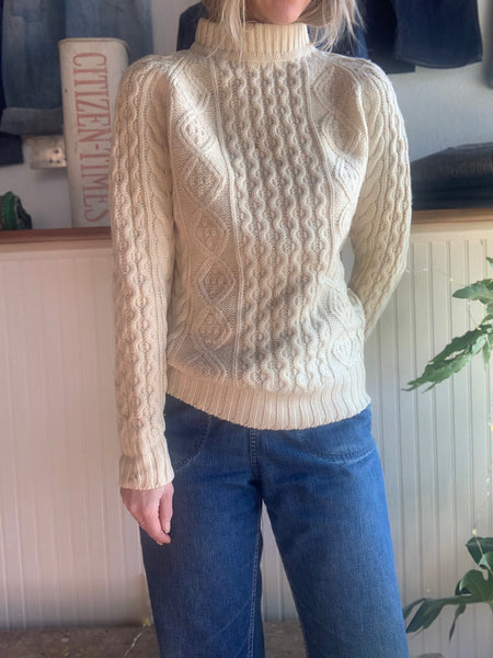Vintage Cable Wool Sweater