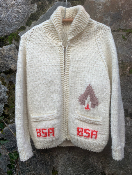 50s Hand Knit BSA Sweater