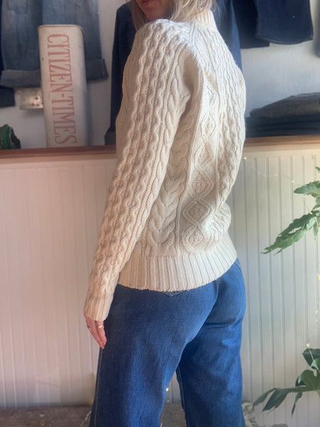 Vintage Cable Wool Sweater