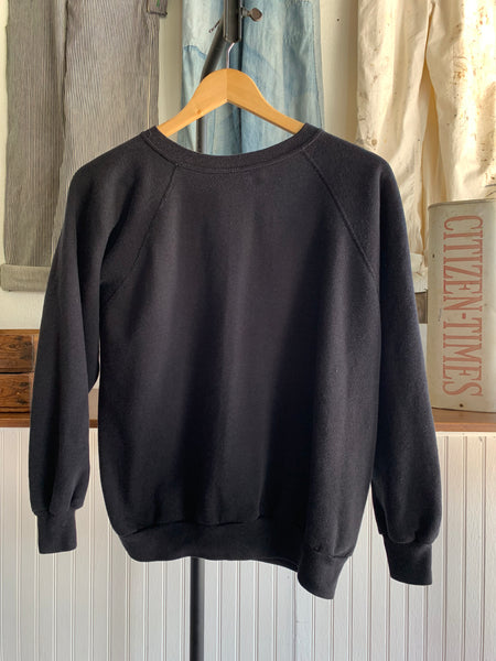 Vintage Raglan Sweatshirt Black