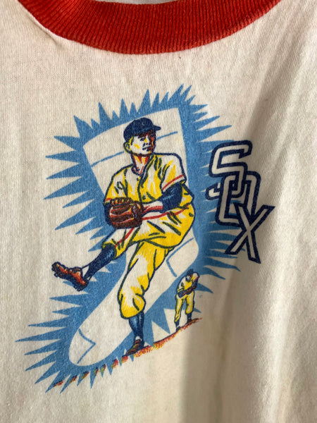 1950s Sox Baseball Tee – The Magnolia Vintage Co.